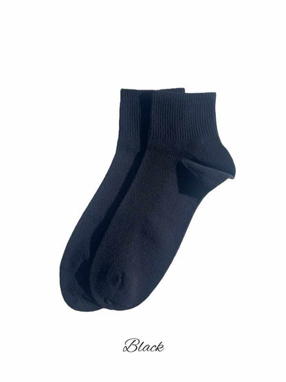 100% Cotton Seamless Toe Lightweight Airflow Mesh Breathable Mid-Calf Socks, Crew Socks for Men and Women, All-Day Fresh, Gift