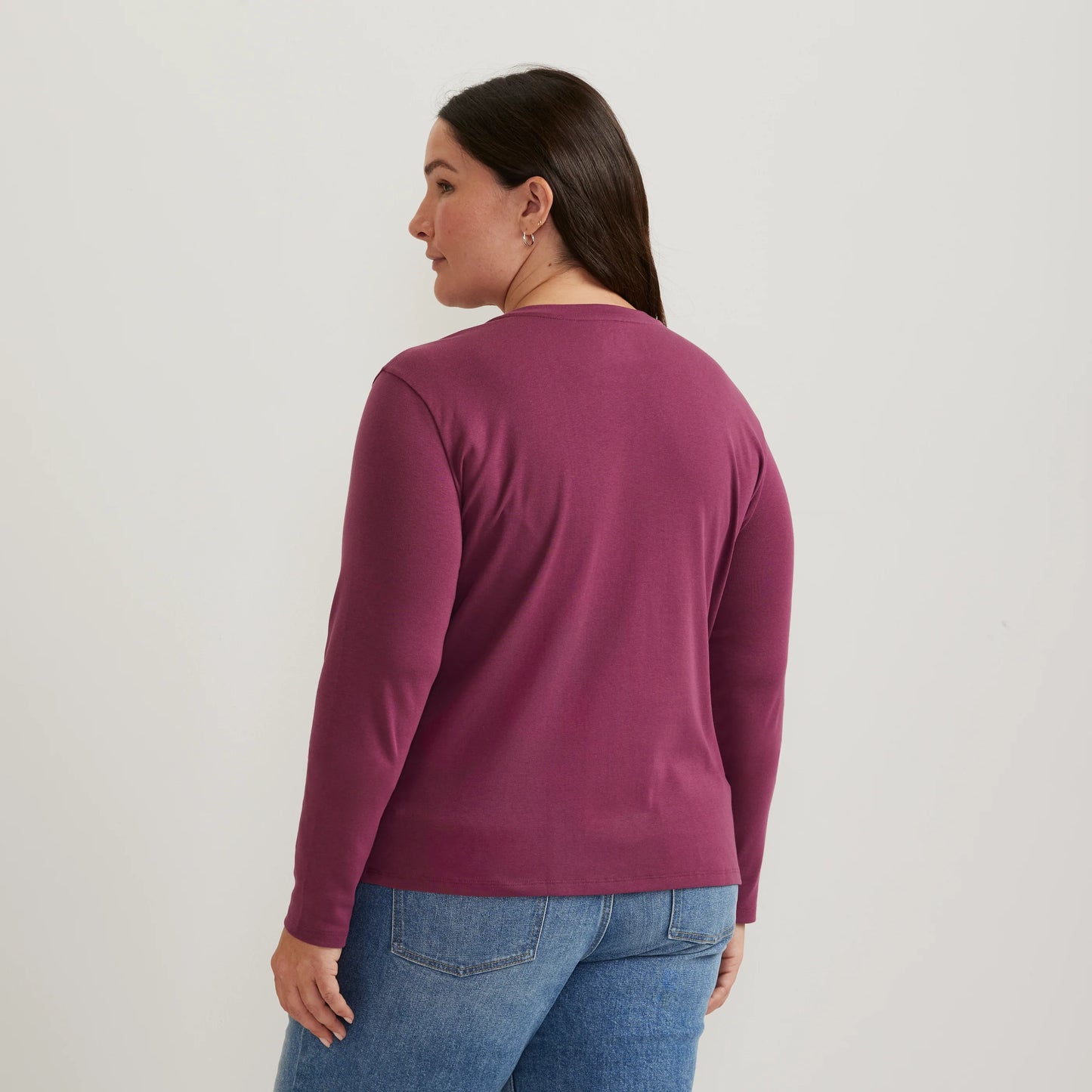 Women's Everyday Long-Sleeve Crewneck T-Shirt