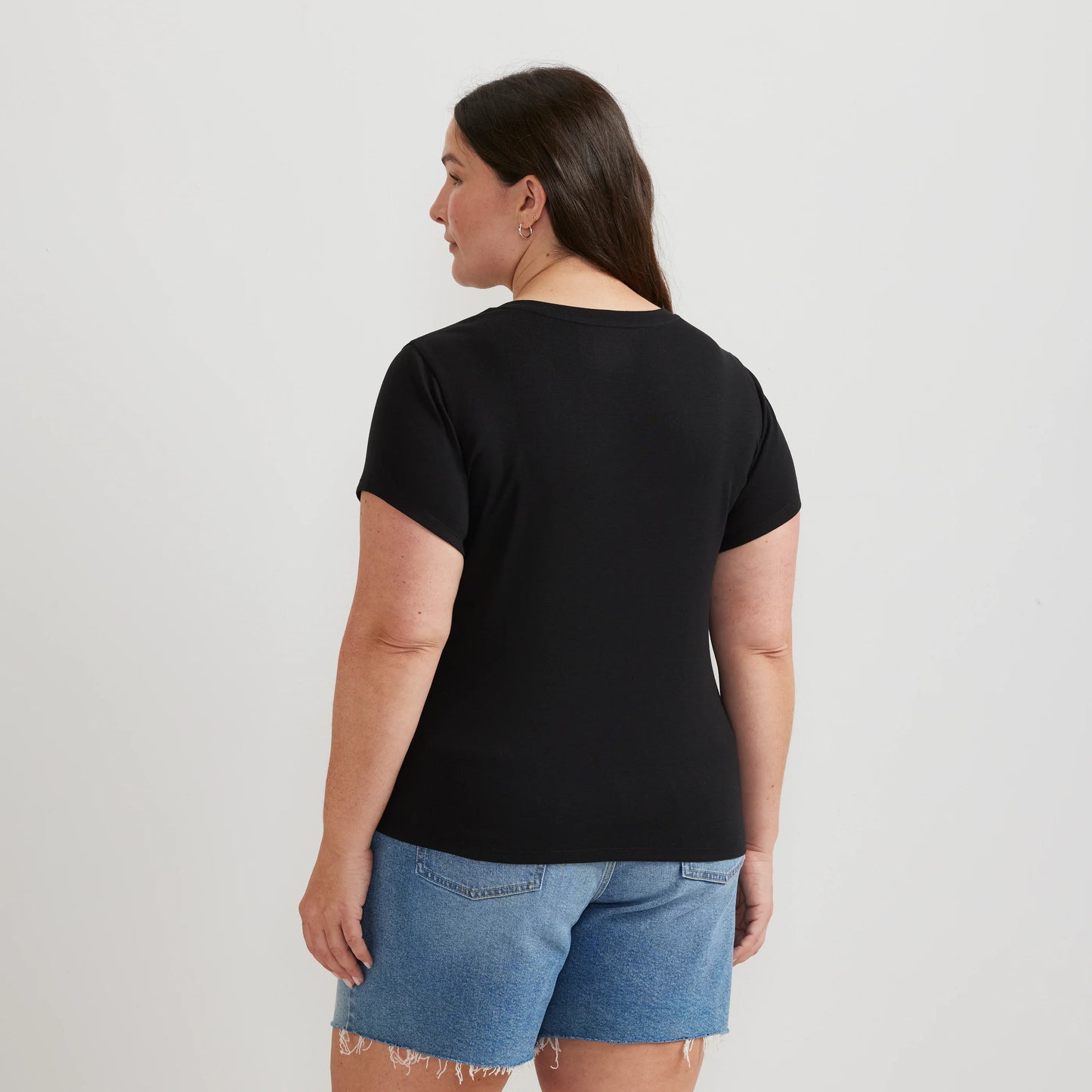 Women's Everyday Short-Sleeve V-Neck T-Shirt