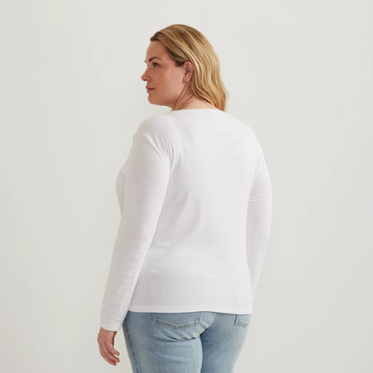 Women's Everyday Long-Sleeve Crewneck T-Shirt
