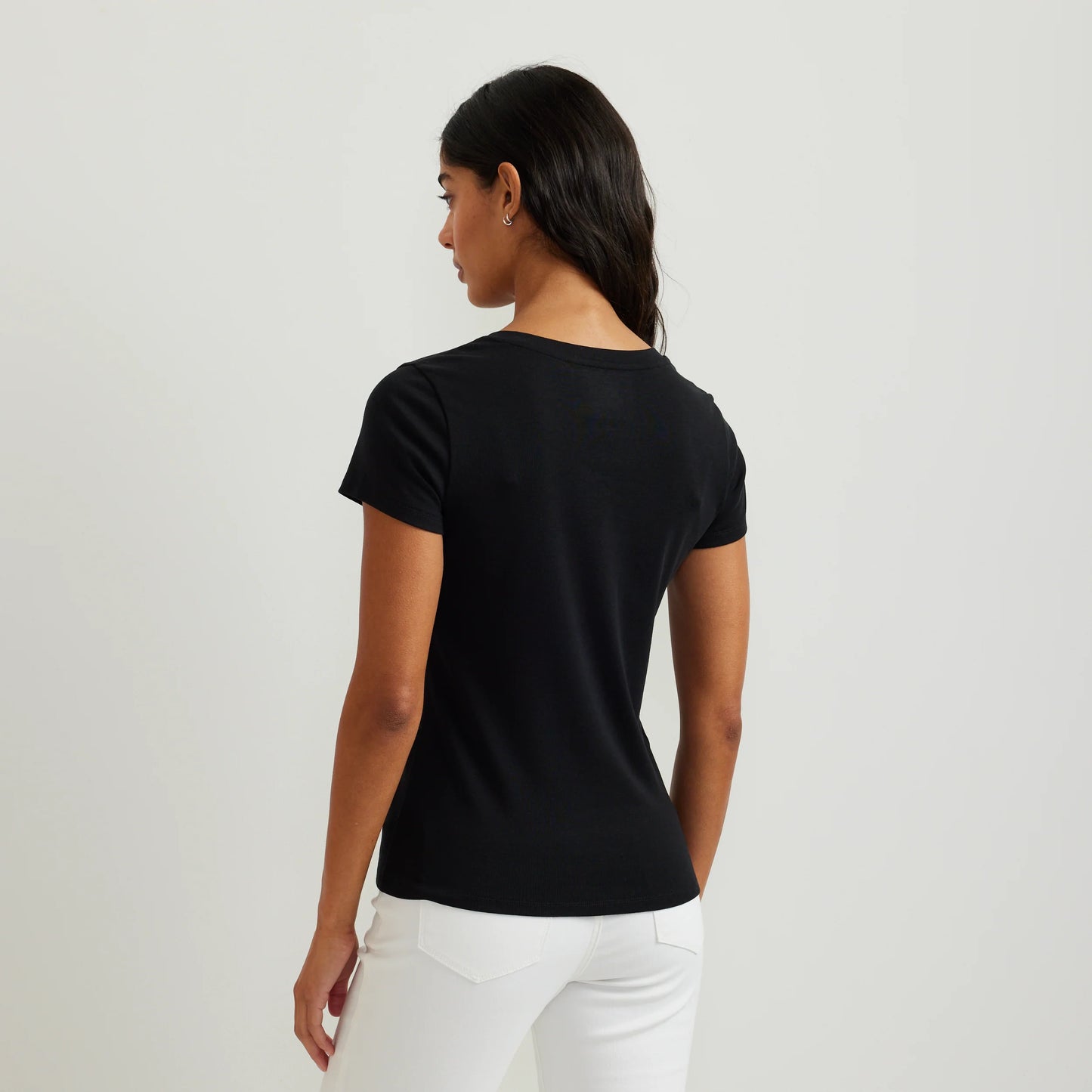 Women's Everyday Short-Sleeve V-Neck T-Shirt