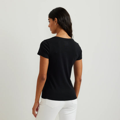 Women's Everyday Short-Sleeve V-Neck T-Shirt