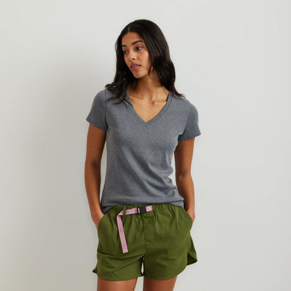 Women's Everyday Short-Sleeve V-Neck T-Shirt