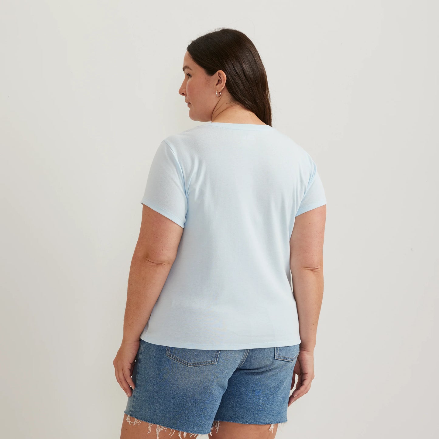 Women's Everyday Short-Sleeve V-Neck T-Shirt