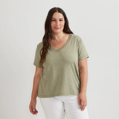 Women's Surreal Travel V-Neck T-Shirt