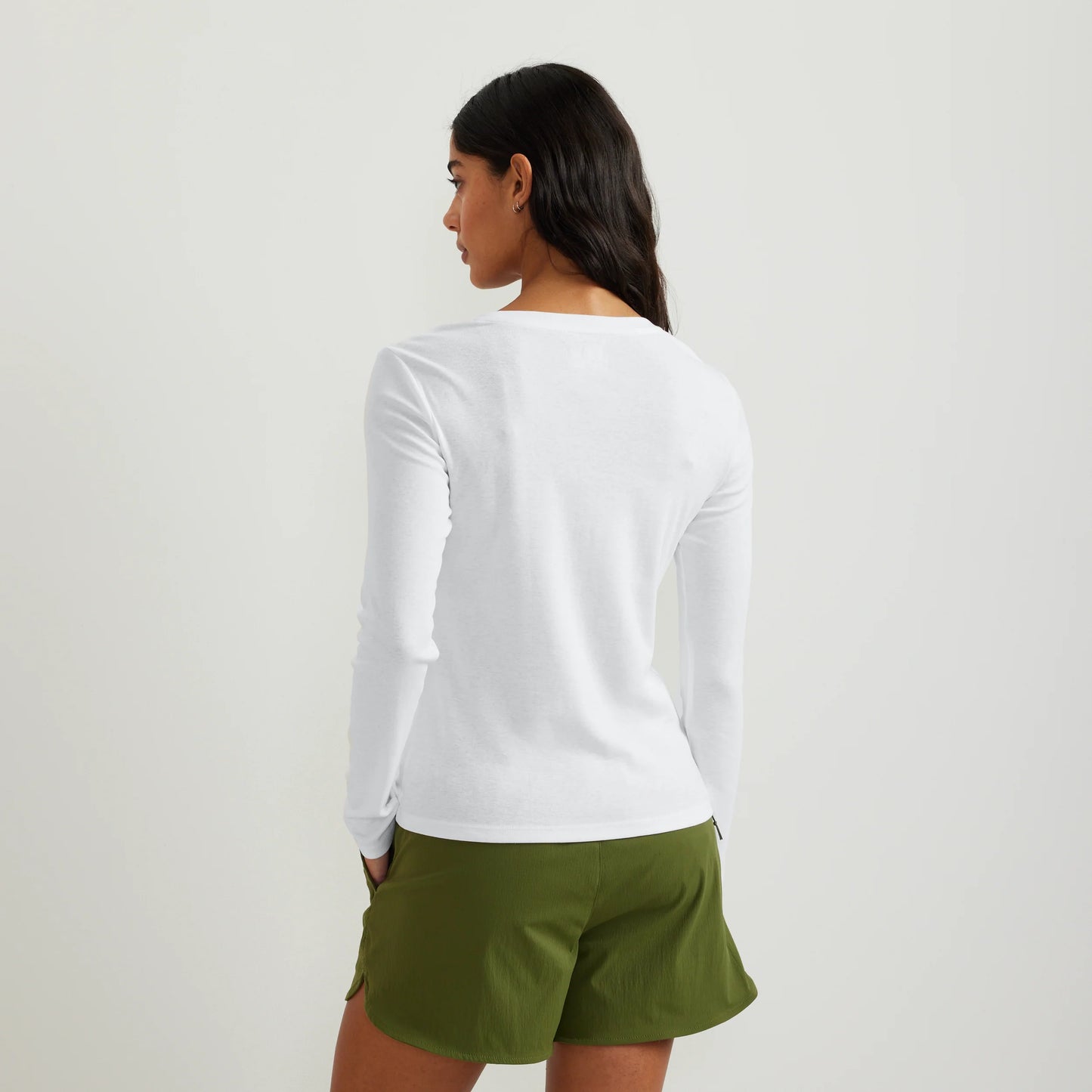 Women's Everyday Long-Sleeve Crewneck T-Shirt