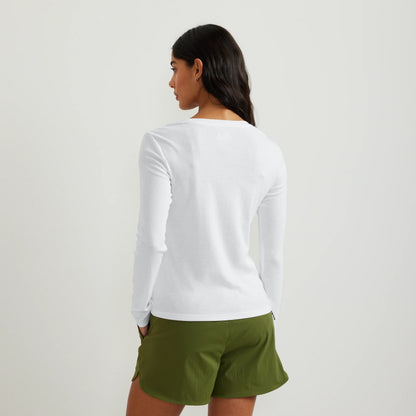 Women's Everyday Long-Sleeve Crewneck T-Shirt