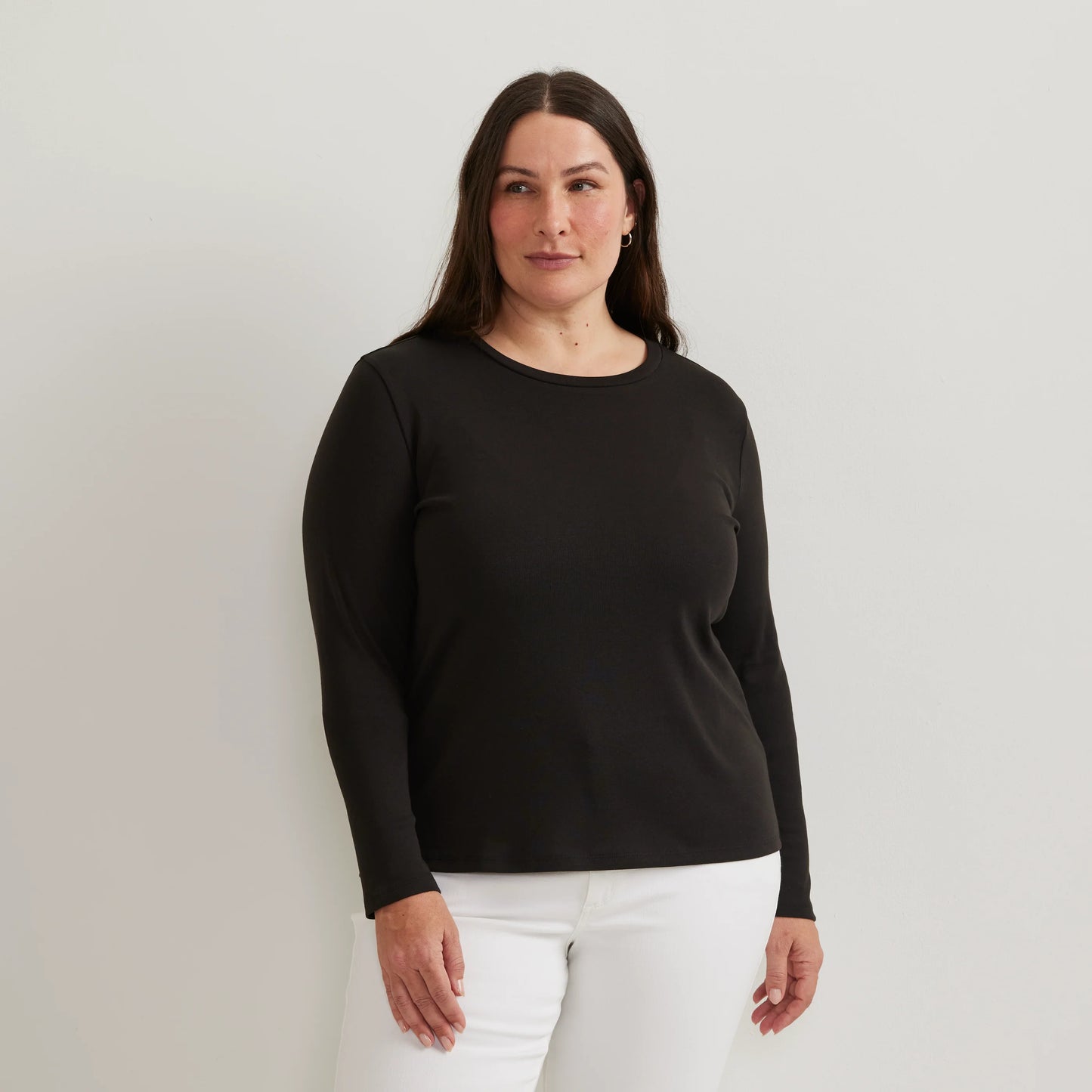 Women's Everyday Long-Sleeve Crewneck T-Shirt