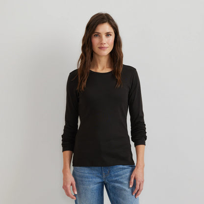 Women's Everyday Long-Sleeve Crewneck T-Shirt