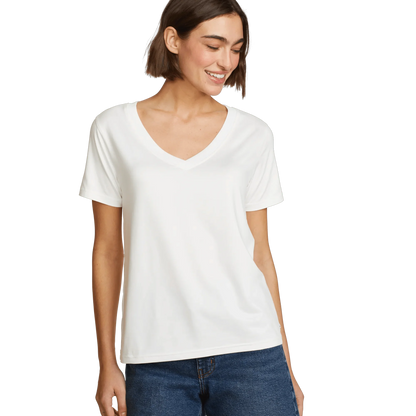 Women's Surreal Travel V-Neck T-Shirt