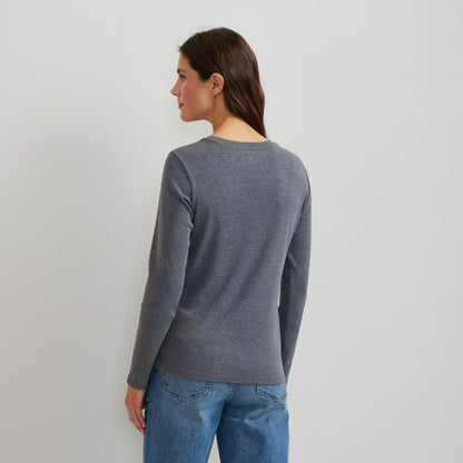Women's Everyday Long-Sleeve Crewneck T-Shirt
